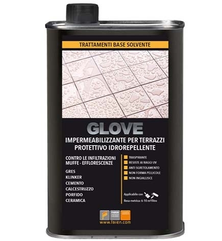 GLOVE IMPERMEABILIZZANTE TERRAZZI  1 litro