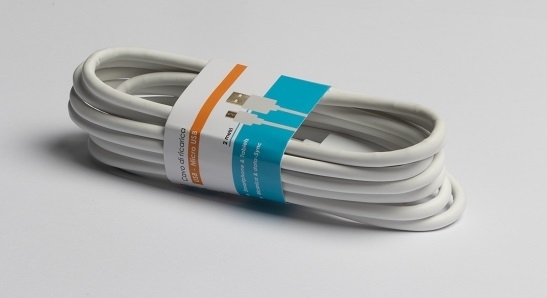 CAVO MICRO USB M.2 2A BIANCO