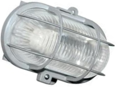 FG PLAFONIERA TARTARUGA 60W IP44/E27 NERO