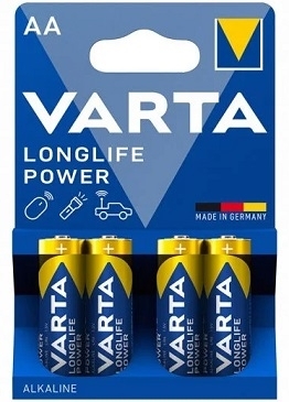 VARTA LONGLIFE POWER LR06 AA STILO  BL/PZ.4