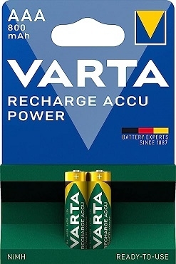 VARTA RECHARGE ACCU AAA MINISTILO 800mAh BL/PZ.2