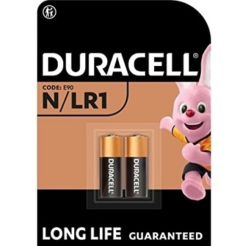 DURACELL N-LR1 MN9100 BATTERIA ALC. 1,5V PZ.2