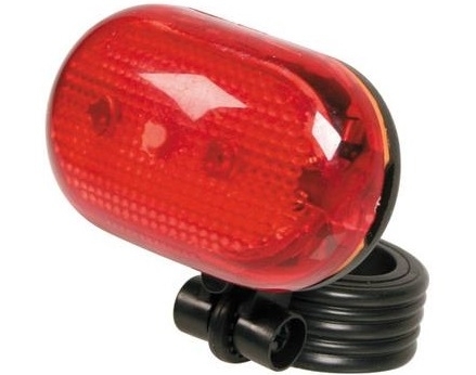 FARO BICI POSTERIORE 3 LED ROSSO