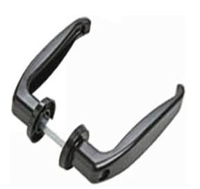 MANIGLIE X CANCELLI ROS.Q8 25-35 FCO210 NERO