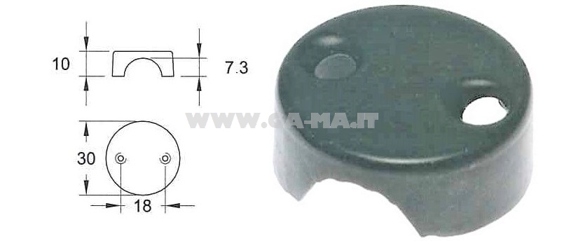 PASSANTI X ASTA CREMONESI MEZZATONDA AC.ZINC..