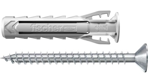 TASSELLI FISCHER SX PLUS 5S NYL. C/VITE CF/PZ.100