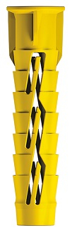 TCF JC01 TASSELLI NYLON GIALLO   5x25