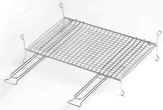 GRATICOLA RETE DOPPIA 40X60 CON PIEDI  A14060