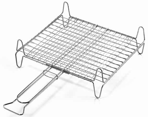 GRATICOLA RETE DOPPIA 35X40 CON PIEDI  A13540