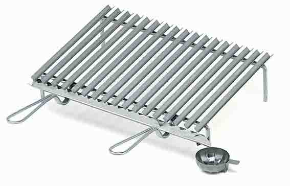 GRATICOLA INOX RECUP.GRASSI 60X40 20650