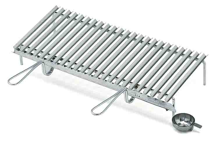 GRATICOLA INOX RECUP.GRASSI 75X35  20620