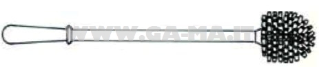 SCOPINO WC RICCIO PVC BIANCO