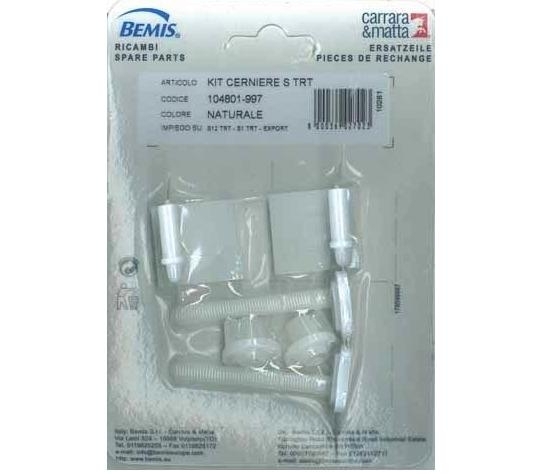 KIT 104801 CERNIERE X SEDILI WC S12 TRT