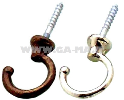 GANCI TENDE LISCI MM.30  A.62 OTT.BRONZATO