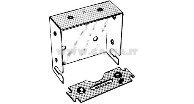 SUPPORTO LAT.C/PIAST.X VENEZIANE MM.50 A.50040