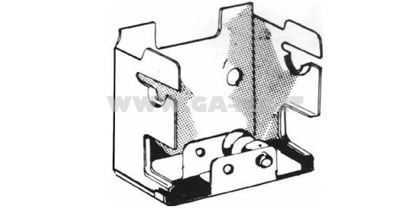 SUPPORTO C/ROTELLA SC.X VENEZIANE MM.50 A.S50DX