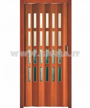 PORTA SOFFIETTO PVC C/VETRO  NORMALE