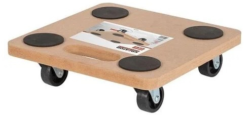 PIANALE LEGNO RUOTE GIREV. 290X290 P/200kg