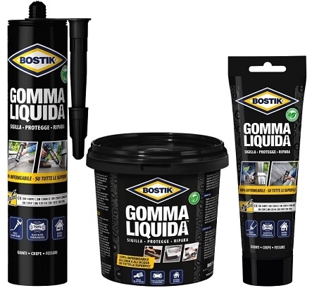 BOSTIK GOMMA LIQUIDA BARATTOLO 750ml