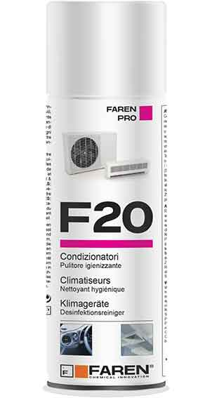 F20 IGIENIZZANTE CLIMATIZZATORI spray 400ml
