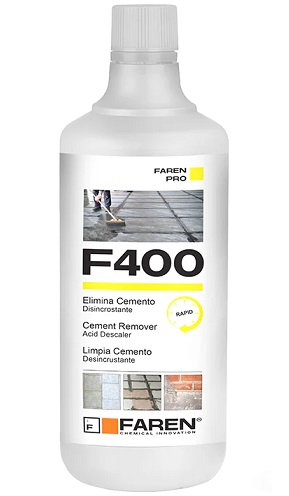 F400 ELIMINA CEMENTO DISINCROSTANTE 1 litro