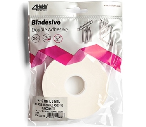 NASTRO BIADESIVO SP1 H/MM19X1,5M BIANCO