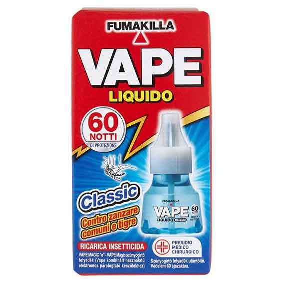 VAPE RICARICA LIQUIDA CLASSIC 60 NOTTI