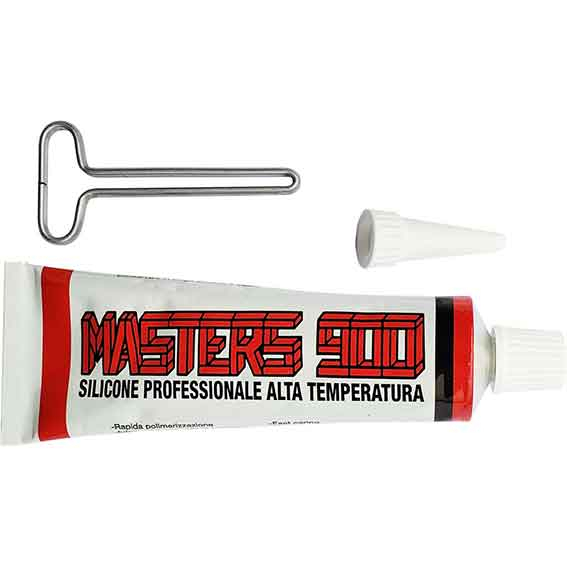 SILICONE ALTA TEMPERATURA TUBETTO 70ml NERO