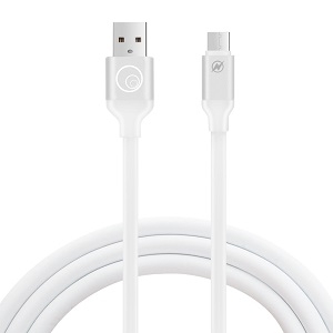 LT-C1004 CAVO CARICA RAP. 2,4A M.1,5  USB / TYPE-C BIANCO