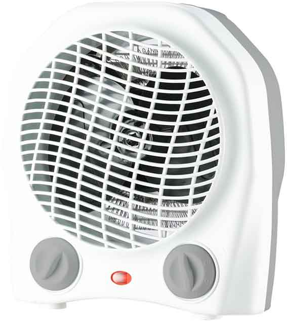V70343 TERMOVENTILATORE 1000/2000W 20x13x22 B.CO