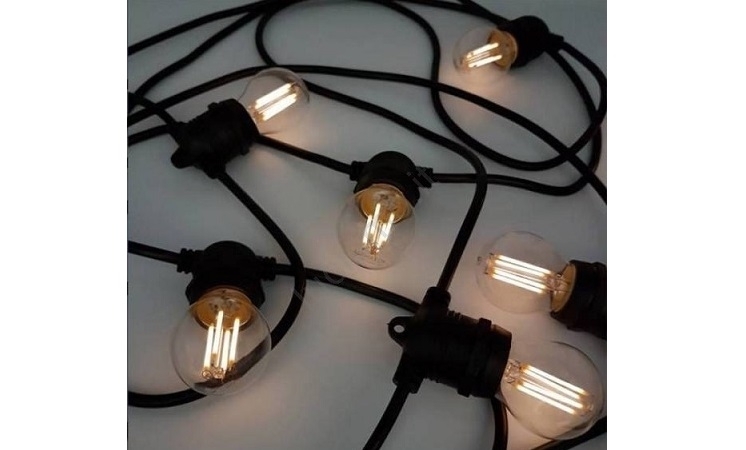 LJ CATENA PARTY LIGTHS 8 PORTALAMP. E27 M.8+2