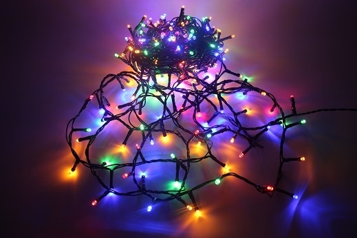 LJ LUCI 300 LED X EST. 8 FUNZ. M.15+5 MULTICOLOR