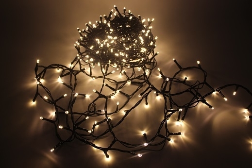 LJ LUCI 480 LED X EST. 8 FUNZ. M.34+5  AMBRA ORO ANT.
