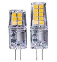 LAMPADA LED BISPINA G4 2.4W 12V 3000K SLD8903X2