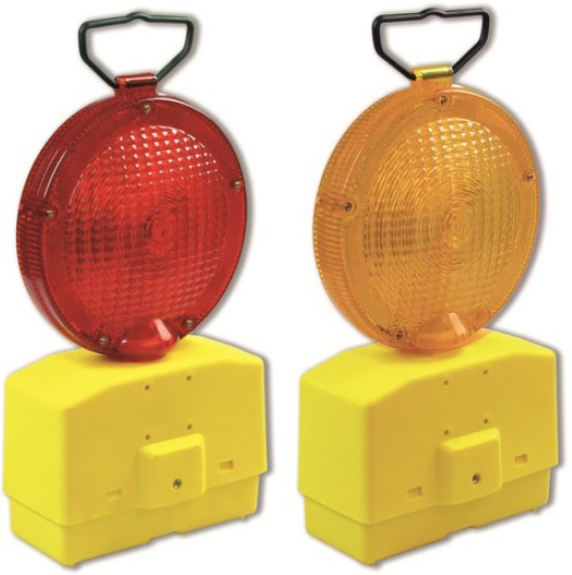 LAMPEGGIANTE STRADALE CANTIERE LED LUCE ROSSA