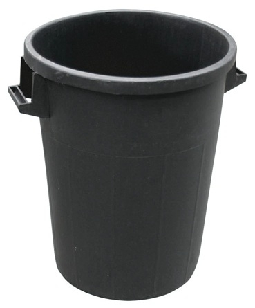 BIDONE S/COPER. NERO P480 LT.120