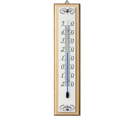TERMOMETRO X AMBIENTE BASE LEGNO A.64 ALCOOL