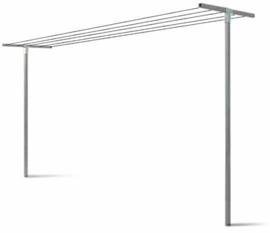 STENDIBIANCHERIA SMONTABILE ZINC. H220 L80