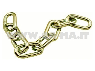 CATENA GENOVESE OTTONE NICHEL. N.10 MM.1,5 M.25