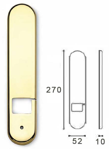 COPRIAVVOLGITORE DERBY MM.270 ORO LUC.