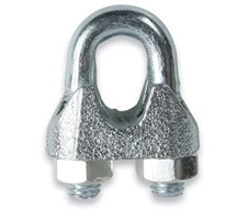 MORSETTO FUNE ZINC.516 MM 13