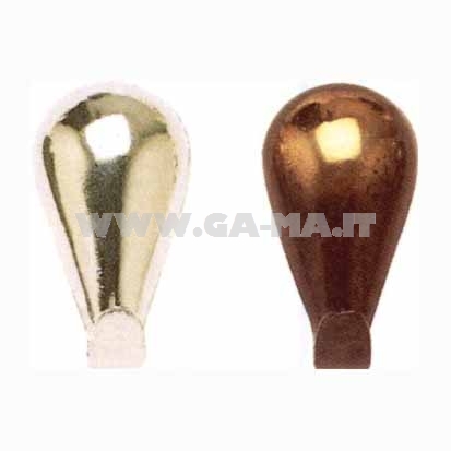 GANCI X QUADRI GOCCIA CF/PZ.5 A.743 ORO L.