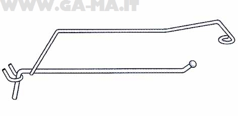 GANCI X PANNELLI FILO 3,8 CM.20 A.272/P C/PORTATARGH.