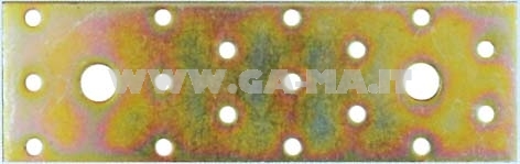 PIASTRINA DRITTA PESANTE SP.2,5 MM.120X50  A.385