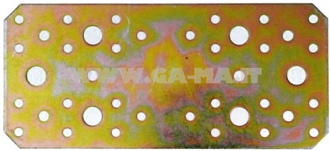 PIASTRINA DRITTA PESANTE SP.2,5 MM.200X90  A.396