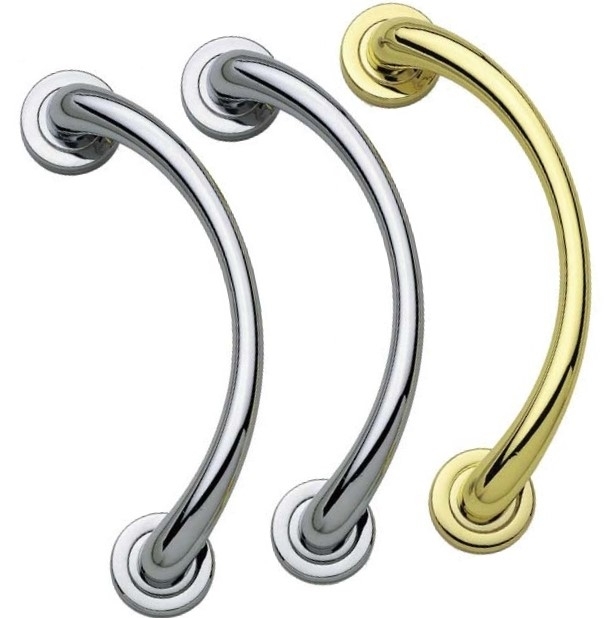 MANIGLIONE CLEO MM.244 ZIRKAL CROMO LUC.