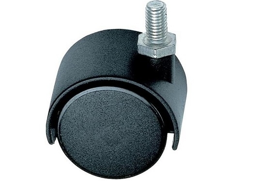 RUOTA DOPPIA NYLON 40 PERNO M8X15