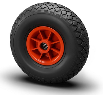 RUOTA PNEUMATICA CARRELLI 260x85 FL/PLAST.  A.41