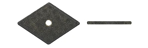 RONDELLE ROMBOIDALI RUBEROIDE 40x40 fo6