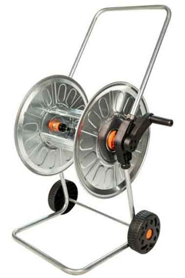 CARRELLO AVVOLGITUBO ZINC. MT.80 1/2